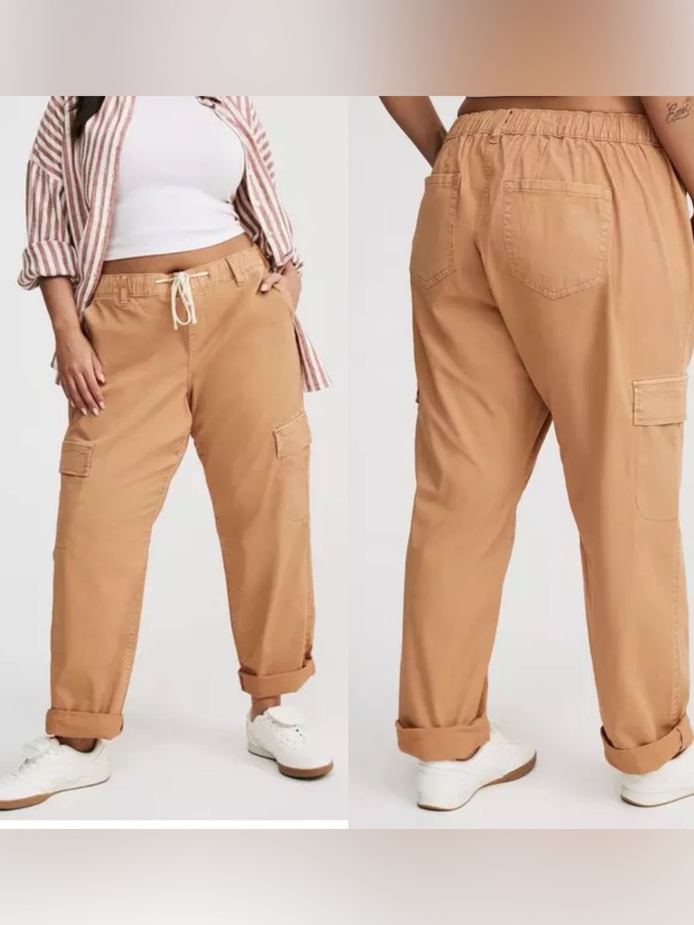 Torrid Size 1 Relaxed Weekend Straight Cargo Pant plus 1X